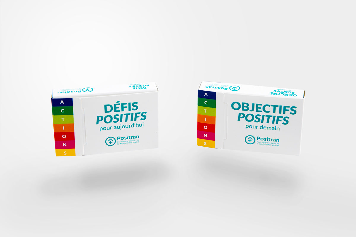 Positive challenges and objectives cards