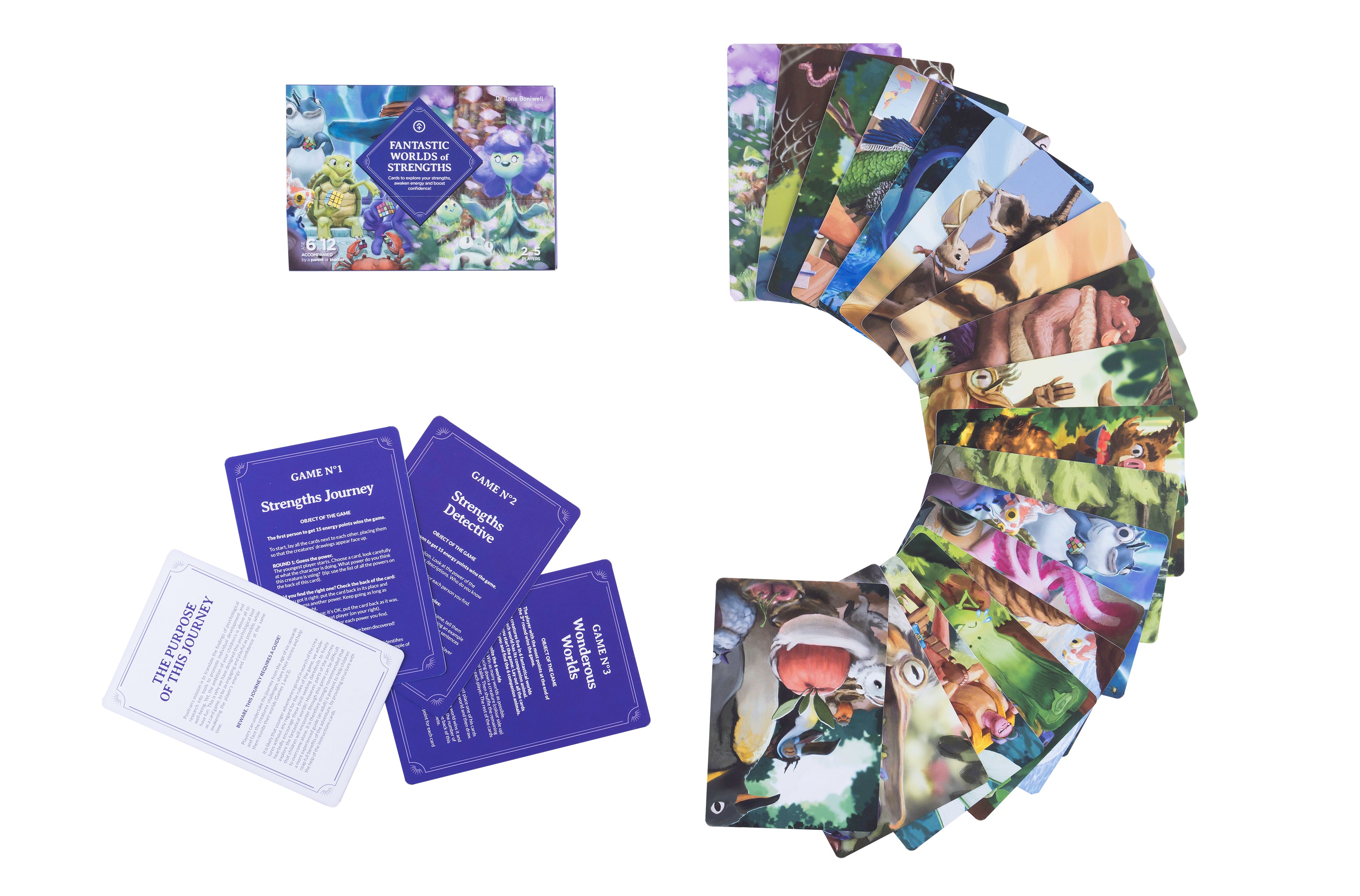 FFantastic worlds of strengths game EN